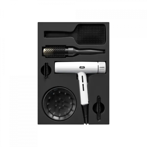 JRL Forte Pro 2020H Professional Haartrockner Combo Kit Weiß